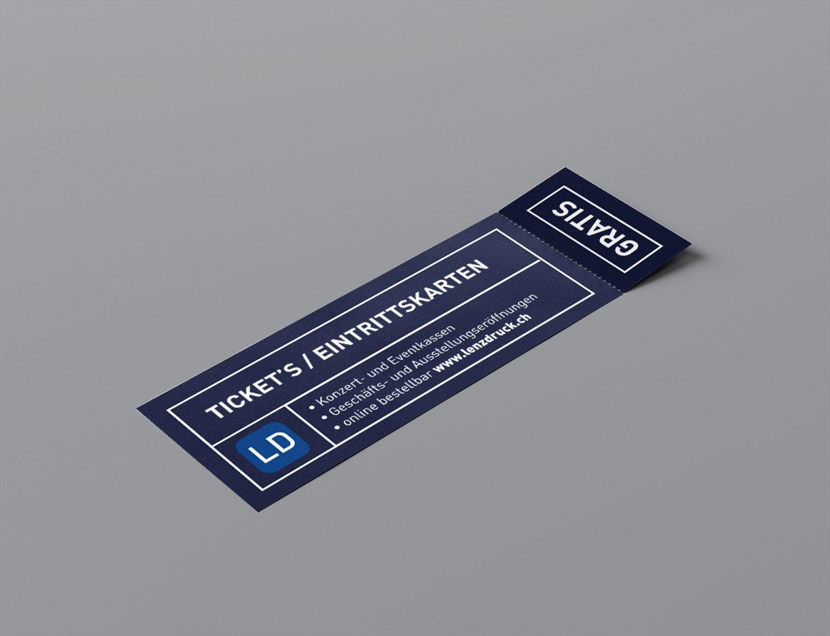 Eintrittskarten/Tickets